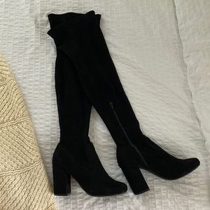 Over the Knee Heeled Boots